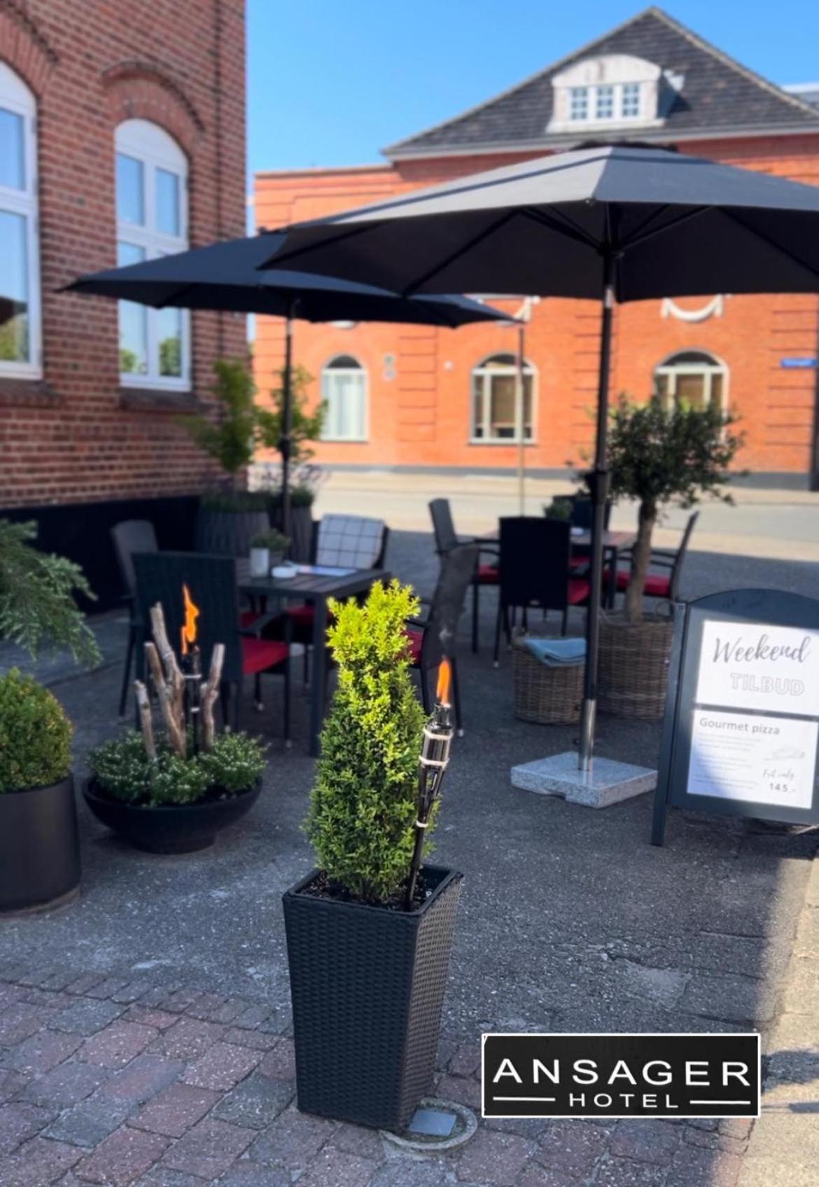 Ansager Hotel Og Hytteby エクステリア 写真